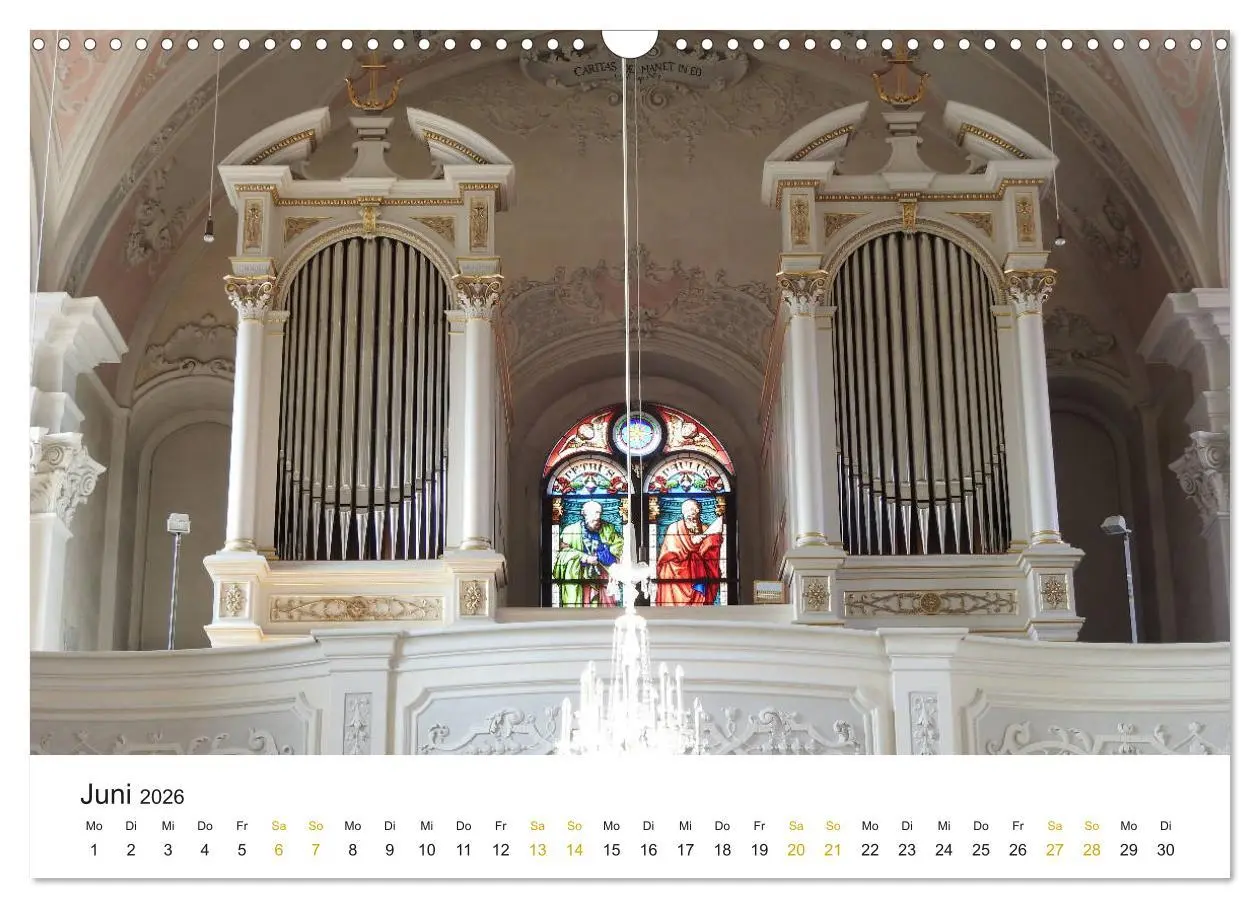 Bild: 9783457728888 | Fantastische Welt der Orgeln (Wandkalender 2026 DIN A3 quer),...