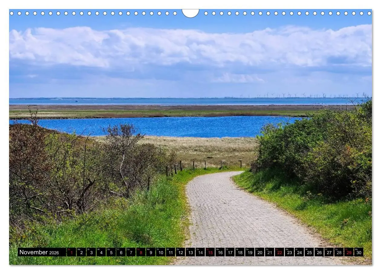 Bild: 9783516058888 | Langeoog - Schönste Insel Ostfrieslands (Wandkalender 2026 DIN A3...