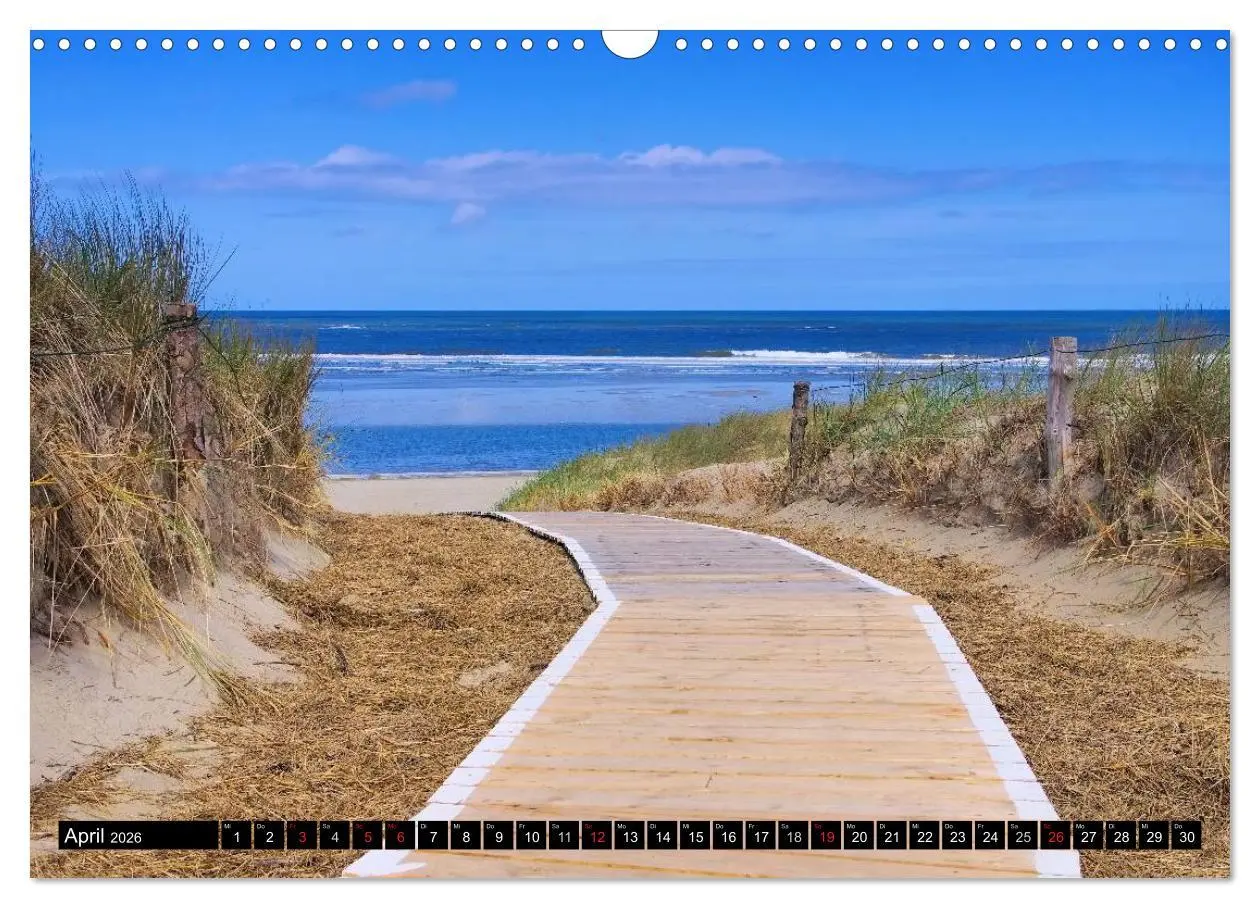 Bild: 9783516058888 | Langeoog - Schönste Insel Ostfrieslands (Wandkalender 2026 DIN A3...