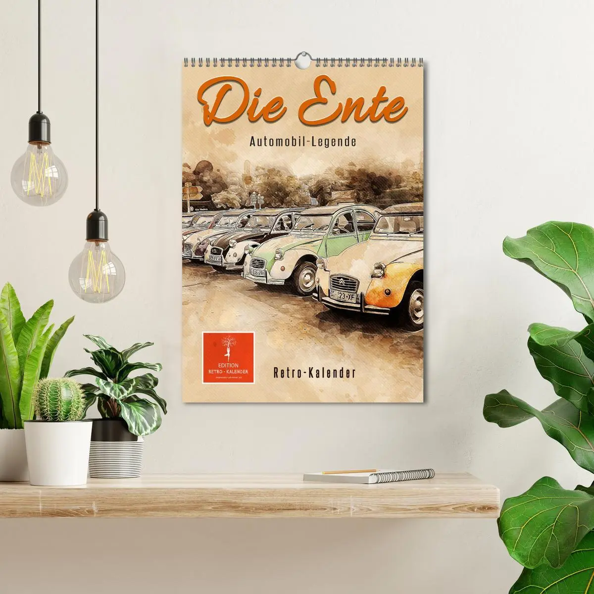 Bild: 9783516368888 | Die Ente - Automobil Legende (Wandkalender 2026 DIN A3 hoch),...