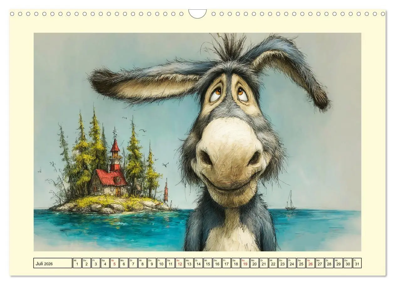 Bild: 9783516748888 | Esel mit Haltung. Karikaturen zwischen Humor und Melancholie...