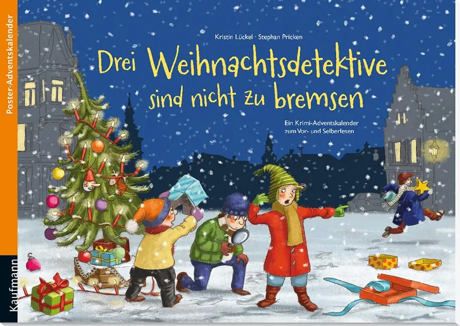 Cover: 9783780608888 | Drei Weihnachtsdetektive sind nicht zu bremsen | Kristin Lückel