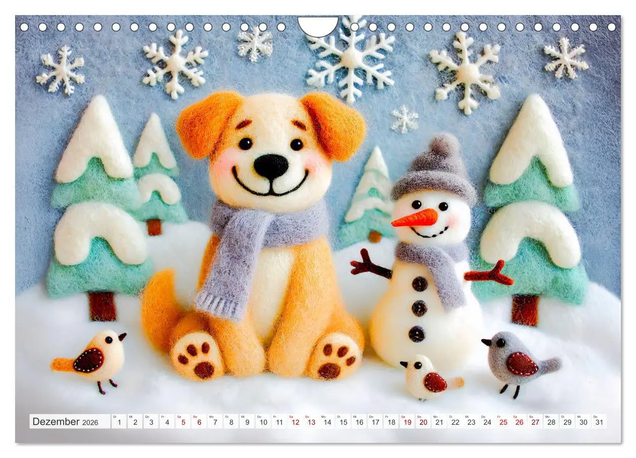 Bild: 9783457268988 | Niedliche Filzhunde - Liebevolle Ideen aus Filz und Wolle...