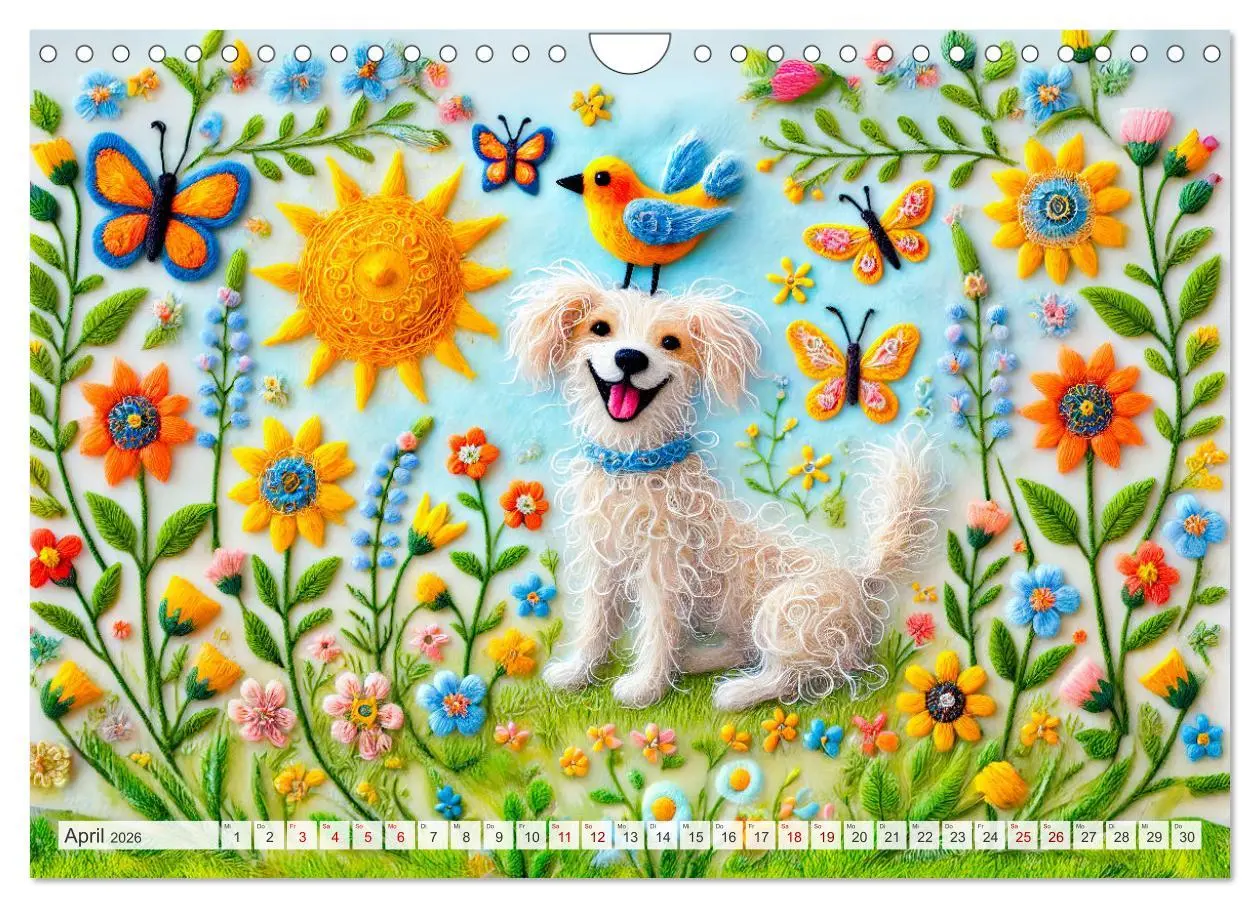 Bild: 9783457268988 | Niedliche Filzhunde - Liebevolle Ideen aus Filz und Wolle...