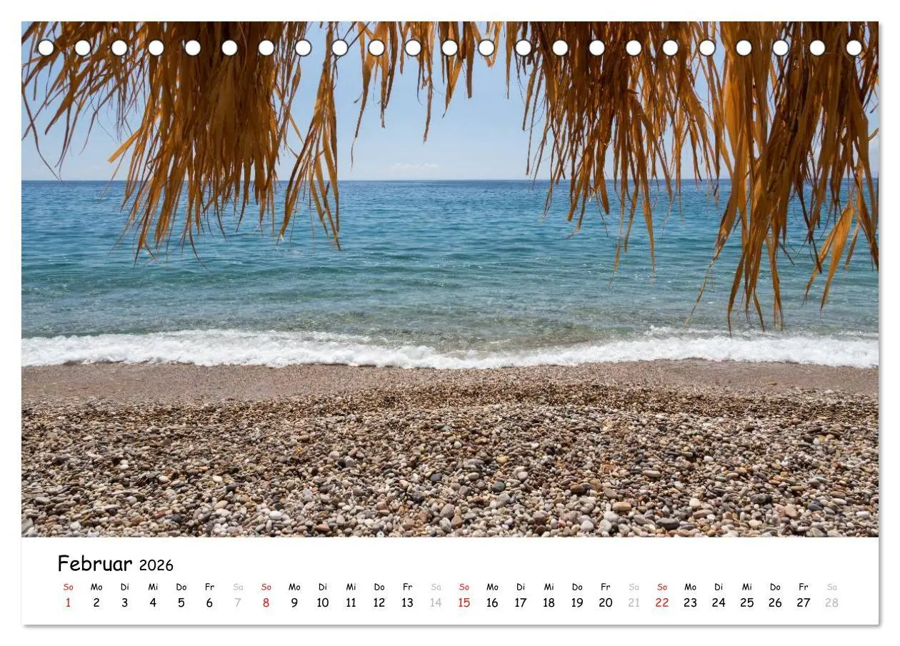 Bild: 9783516118988 | Samos - Griechenlands grüne Insel (Tischkalender 2026 DIN A5 quer),...