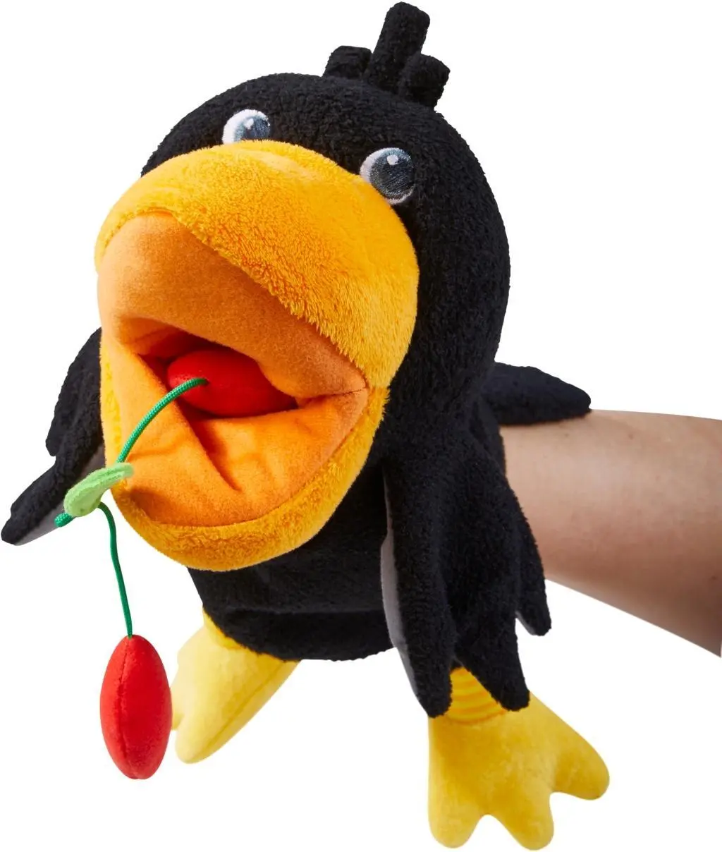 Bild: 4010168239088 | Handpuppe Rabe Theo | 1304203001 | Deutsch | 2018 | EAN 4010168239088