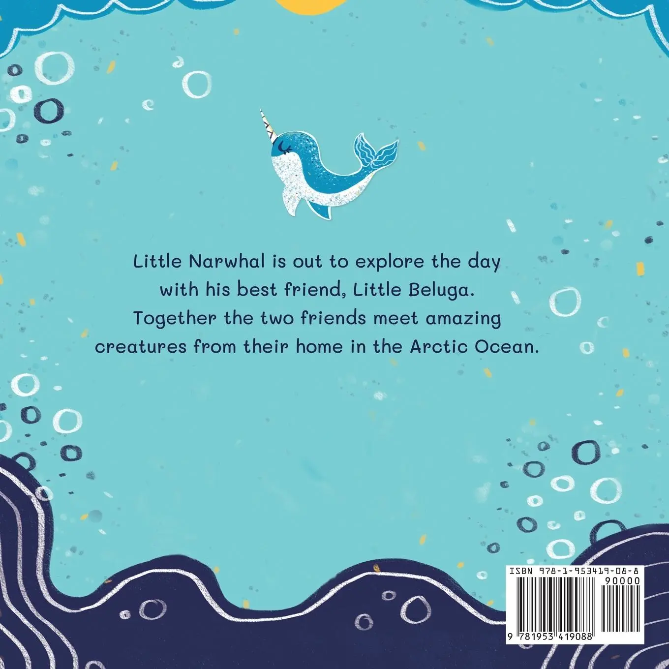 Rückseite: 9781953419088 | Little Narwhal's Day | Angela Castillo | Taschenbuch | Englisch | 2020
