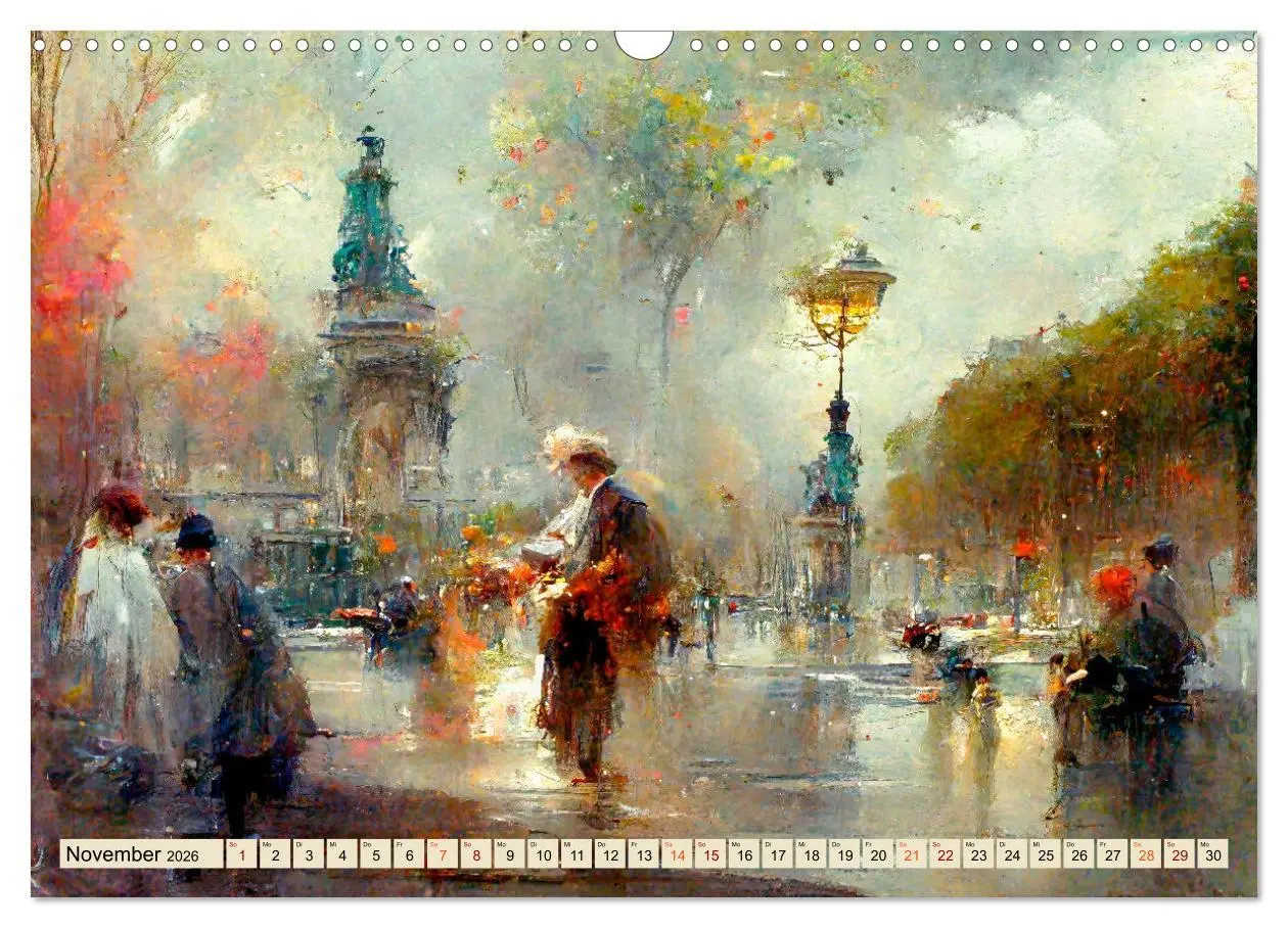 Bild: 9783457539088 | Paris - impressionistische Eindrücke (Wandkalender 2026 DIN A3...