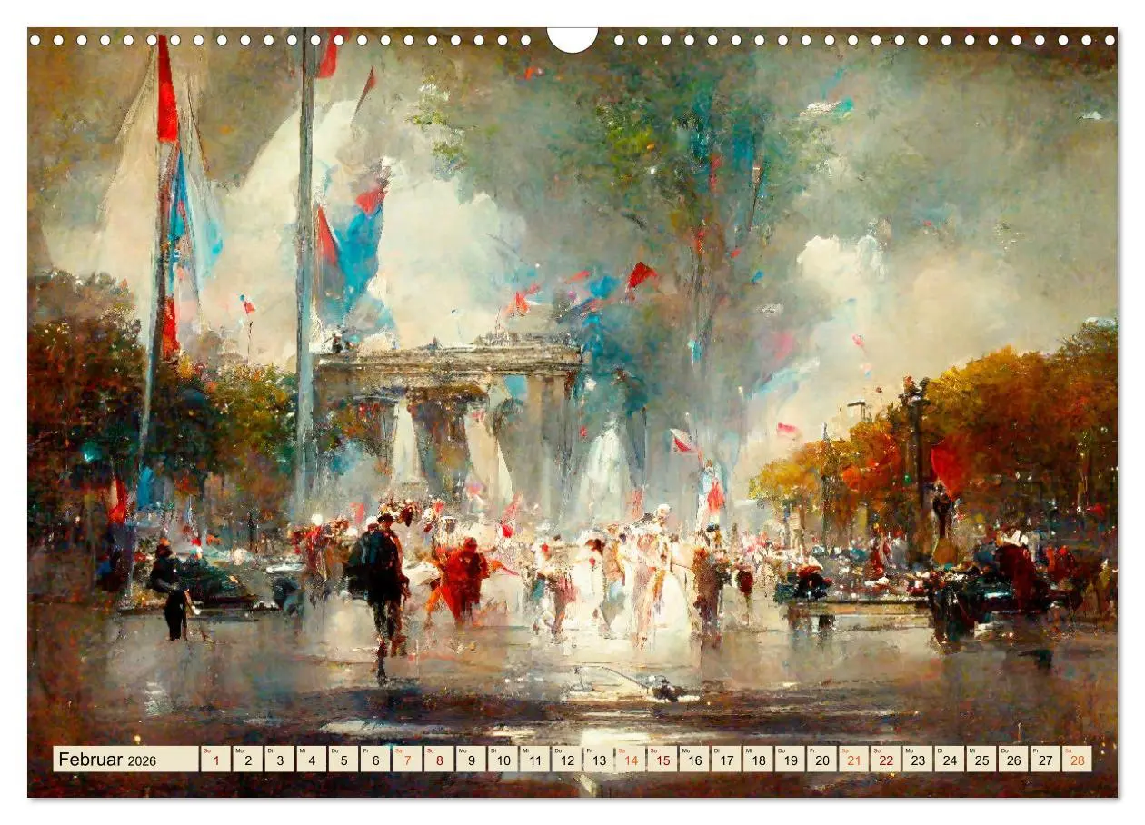 Bild: 9783457539088 | Paris - impressionistische Eindrücke (Wandkalender 2026 DIN A3...
