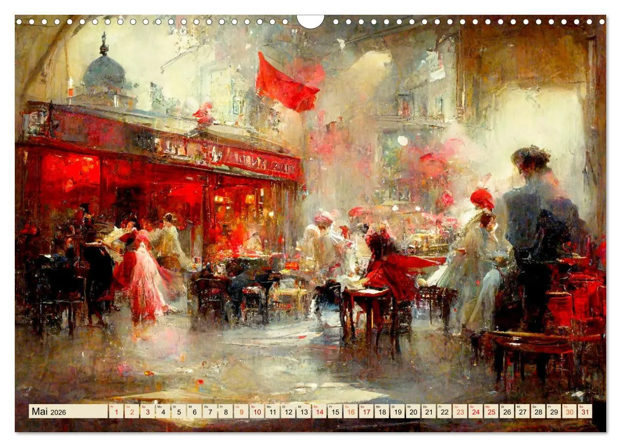 Bild: 9783457539088 | Paris - impressionistische Eindrücke (Wandkalender 2026 DIN A3...