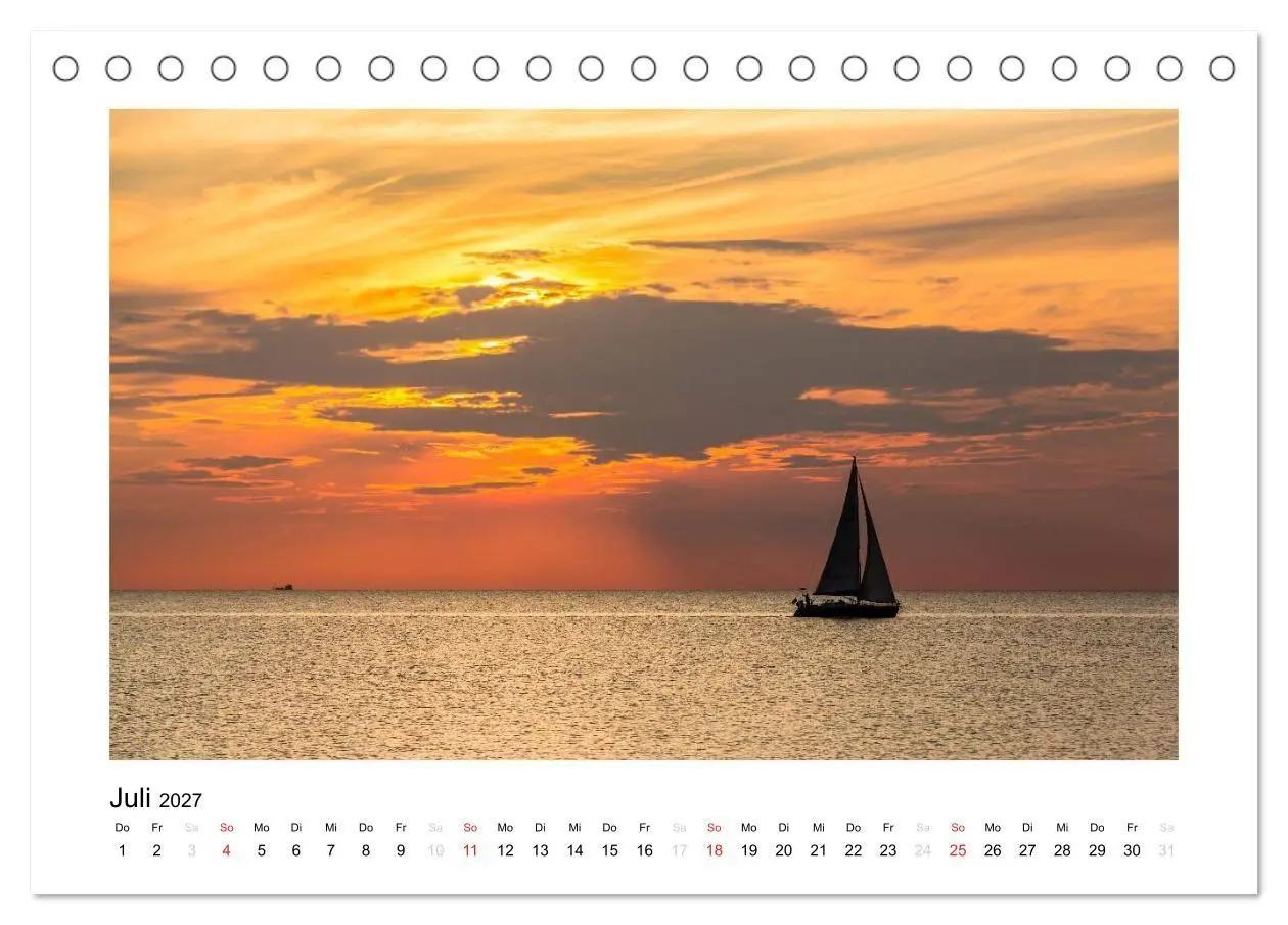 Bild: 9783594089088 | FEHMARN - Magische Momente (Tischkalender 2027 DIN A5 quer),...