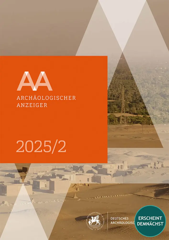 Cover: 9783752009088 | Archäologischer Anzeiger | 2. Halbband 2025 | Friederike Fless (u. a.)
