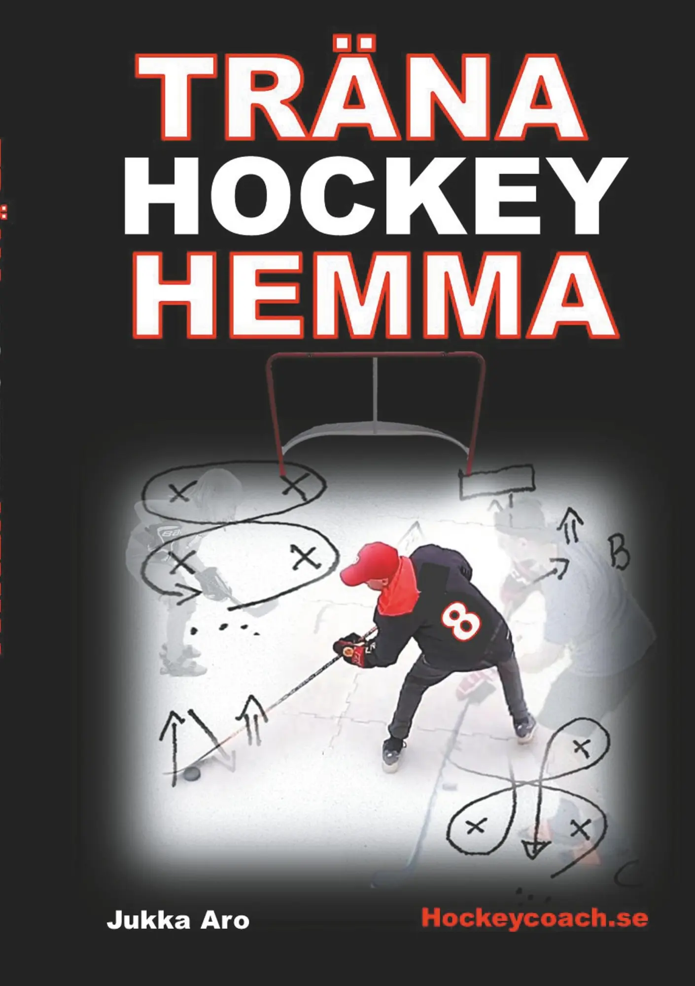 Cover: 9789178519088 | Träna Hockey Hemma | för hockeyspelare och föräldrar | Jukka Aro