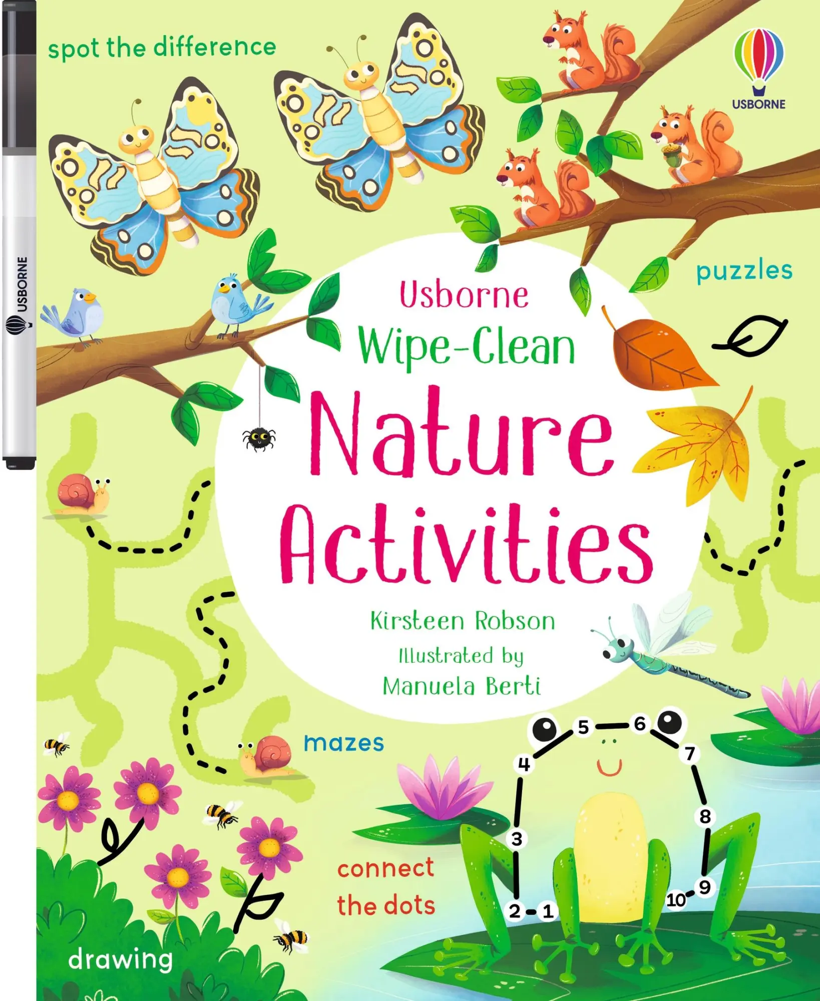 Cover: 9781801319188 | Wipe-Clean Nature Activities | Kirsteen Robson | Taschenbuch | 2023