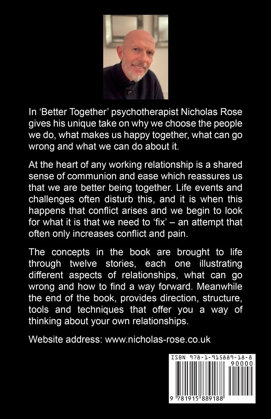 Rückseite: 9781915889188 | Better Together | Nicholas Rose | Taschenbuch | Englisch | 2023