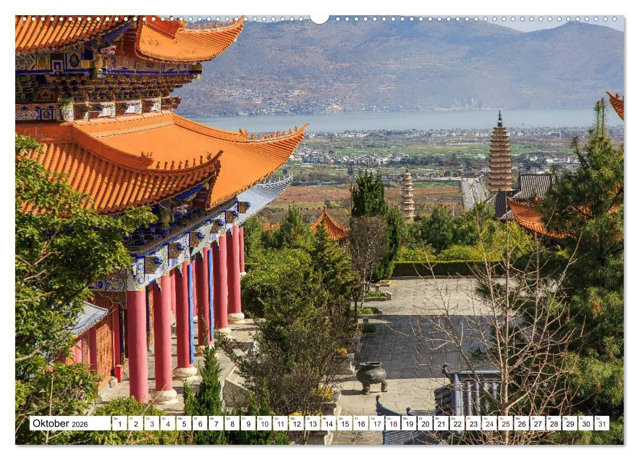 Bild: 9783457699188 | Zauber Chinas (hochwertiger Premium Wandkalender 2026 DIN A2 quer),...