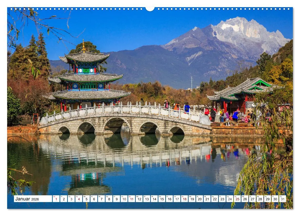 Bild: 9783457699188 | Zauber Chinas (hochwertiger Premium Wandkalender 2026 DIN A2 quer),...