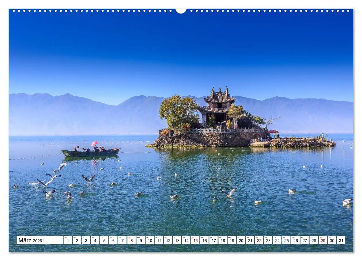Bild: 9783457699188 | Zauber Chinas (hochwertiger Premium Wandkalender 2026 DIN A2 quer),...