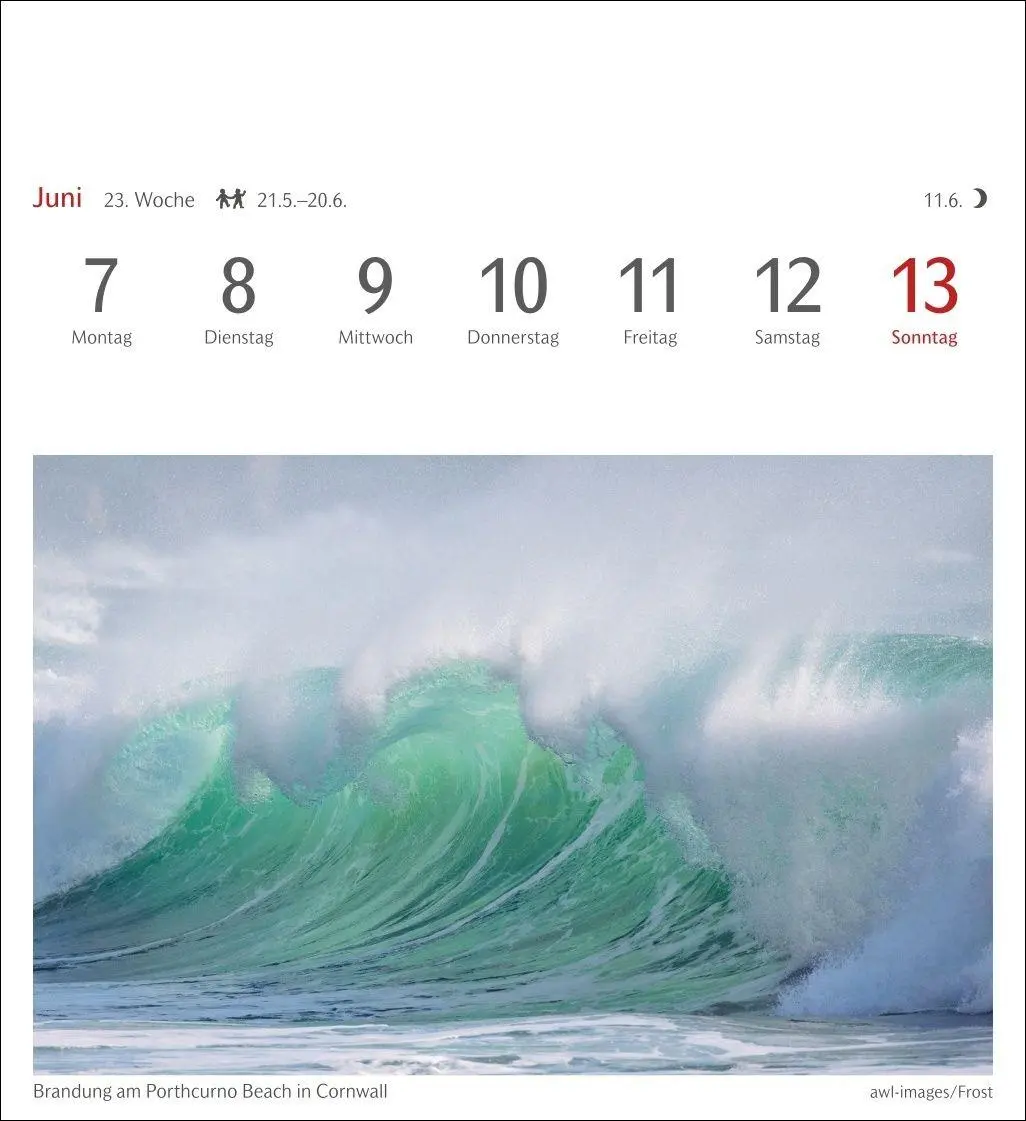 Bild: 9783840039188 | Farben der Natur Postkartenkalender 2027 - Wochenkalender mit 53...