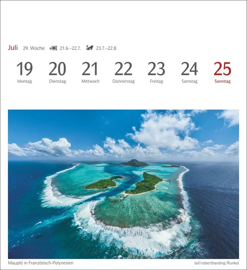 Bild: 9783840039188 | Farben der Natur Postkartenkalender 2027 - Wochenkalender mit 53...