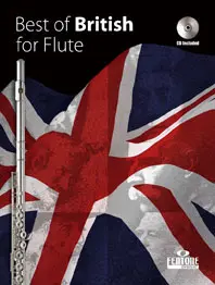 Cover: 9790230009188 | Best of British For Flute | Buch + CD | 2006 | Fentone Music