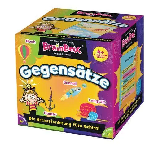 Cover: 5025822949288 | BrainBox - Gegensätze | BrainBox | Spiel | Karten | 2094928 | Deutsch