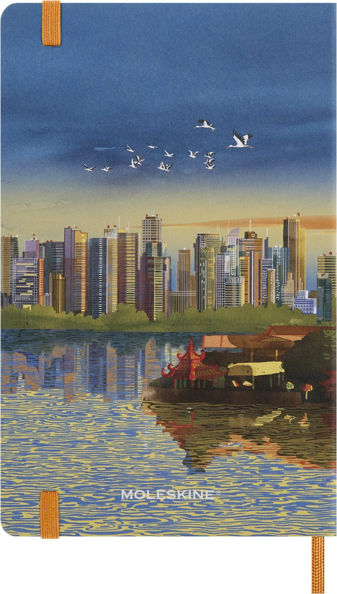 Bild: 8056999279288 | Moleskine I AM the city Bangkok Notizbuch limitierte Ausgabe, L/A5,...