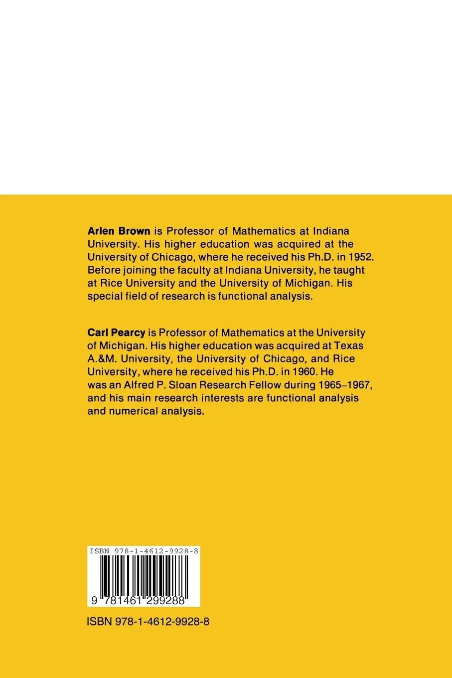 Rückseite: 9781461299288 | Introduction to Operator Theory I | Elements of Functional Analysis