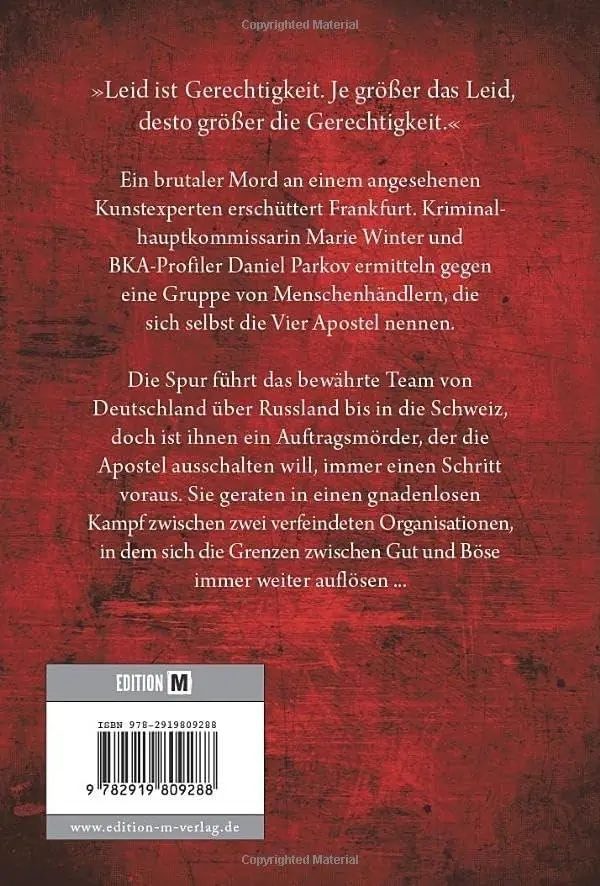 Rückseite: 9782919809288 | Der Zorn der Vergeltung | Martin Krüger | Taschenbuch | 510 S. | 2019