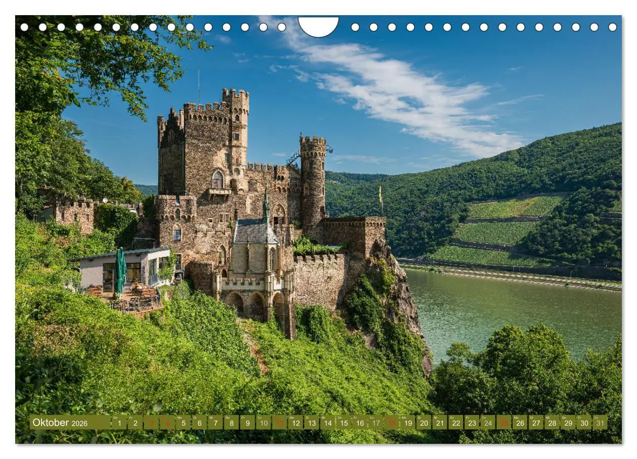 Bild: 9783457999288 | Burgen und Festungen am Mittelrhein (Wandkalender 2026 DIN A4...