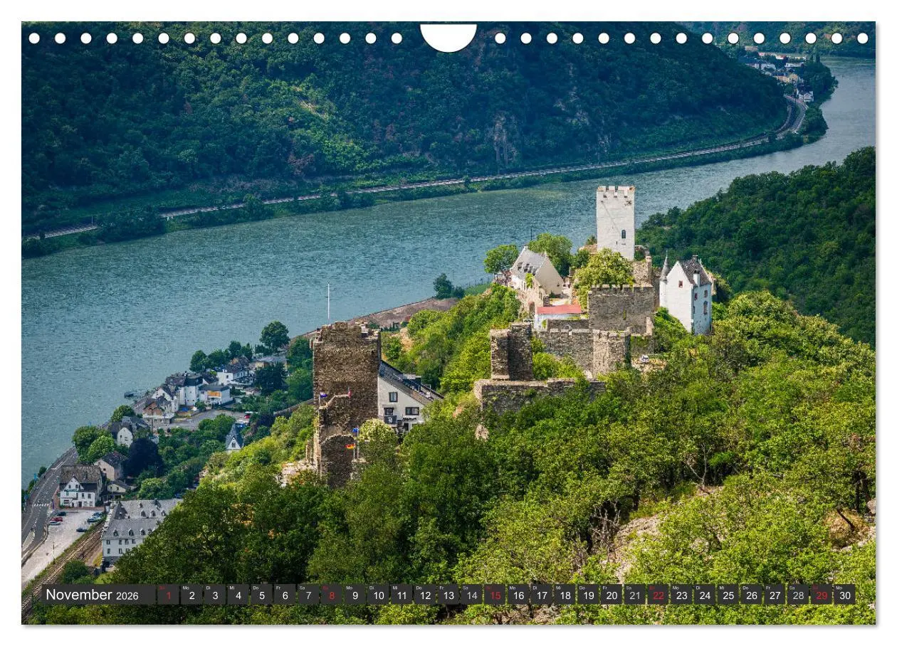 Bild: 9783457999288 | Burgen und Festungen am Mittelrhein (Wandkalender 2026 DIN A4...