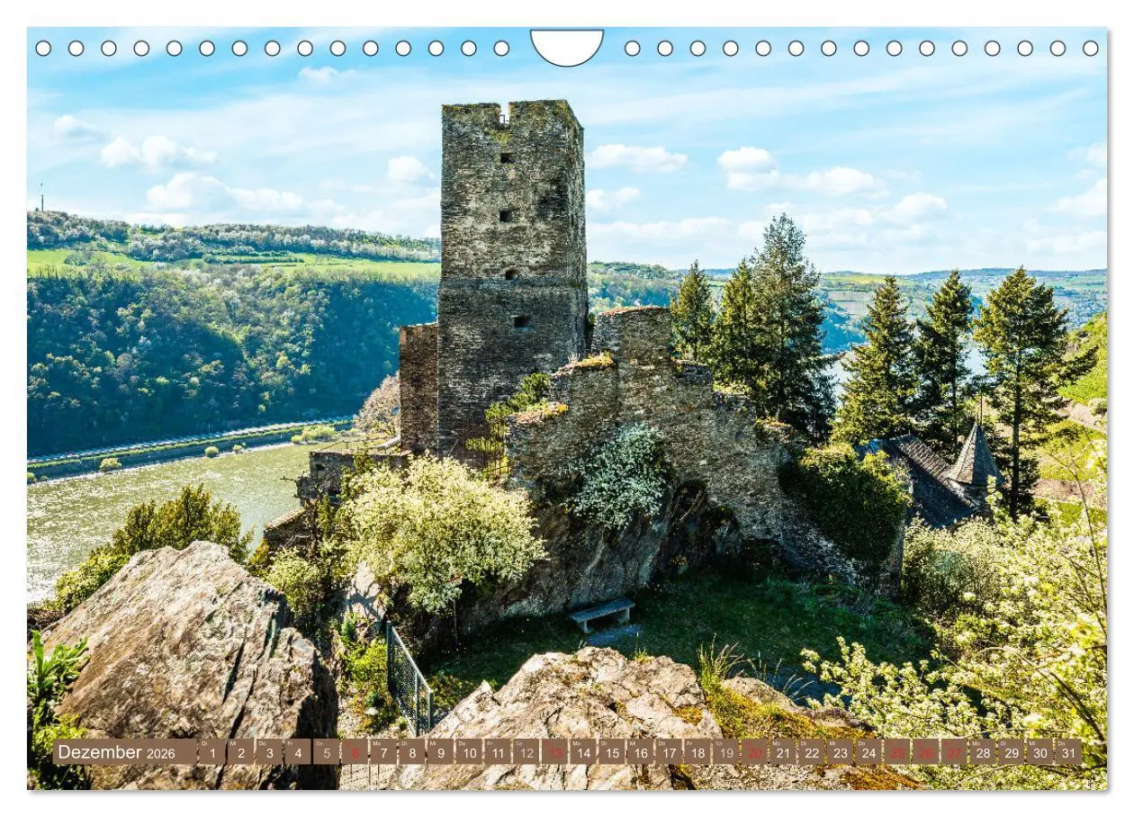 Bild: 9783457999288 | Burgen und Festungen am Mittelrhein (Wandkalender 2026 DIN A4...