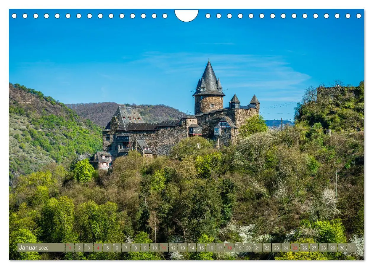 Bild: 9783457999288 | Burgen und Festungen am Mittelrhein (Wandkalender 2026 DIN A4...