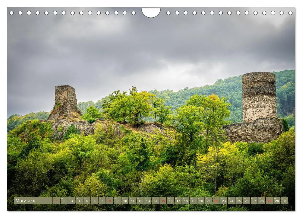 Bild: 9783457999288 | Burgen und Festungen am Mittelrhein (Wandkalender 2026 DIN A4...
