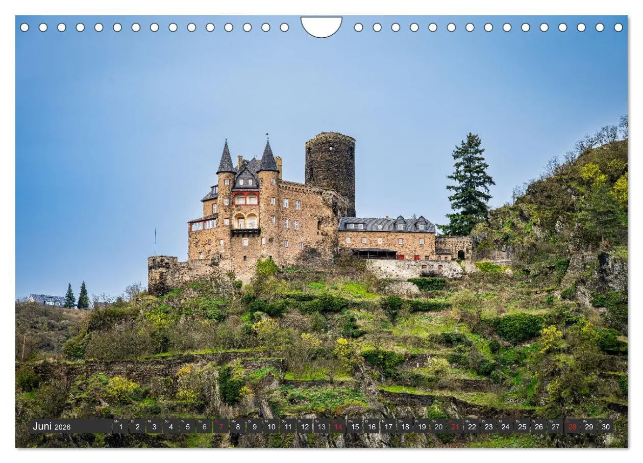 Bild: 9783457999288 | Burgen und Festungen am Mittelrhein (Wandkalender 2026 DIN A4...