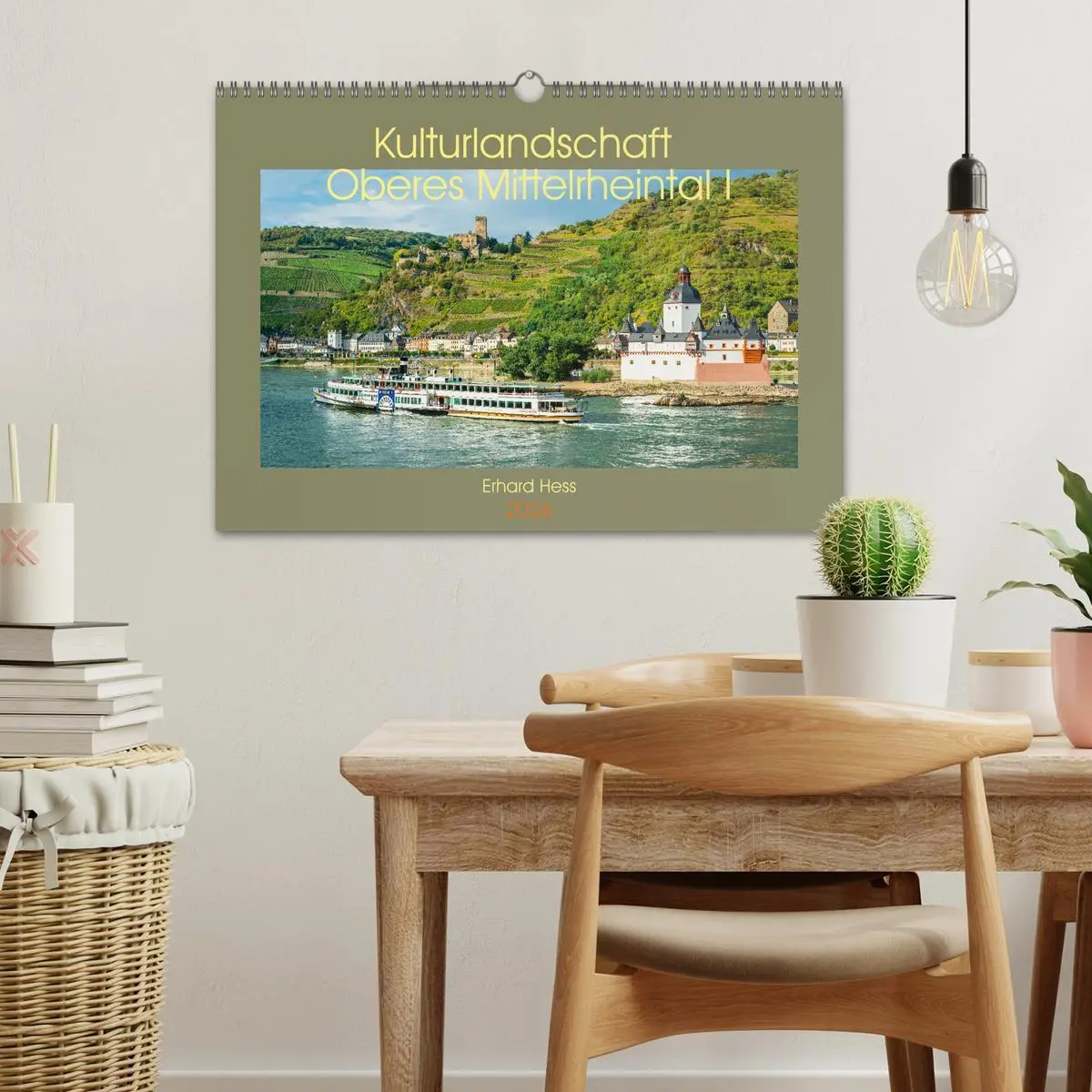 Bild: 9783516159288 | Kulturlandschaft Oberes Mittelrheintal I (Wandkalender 2026 DIN A3...