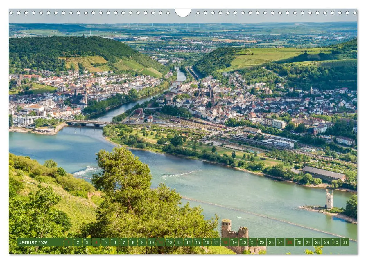 Bild: 9783516159288 | Kulturlandschaft Oberes Mittelrheintal I (Wandkalender 2026 DIN A3...