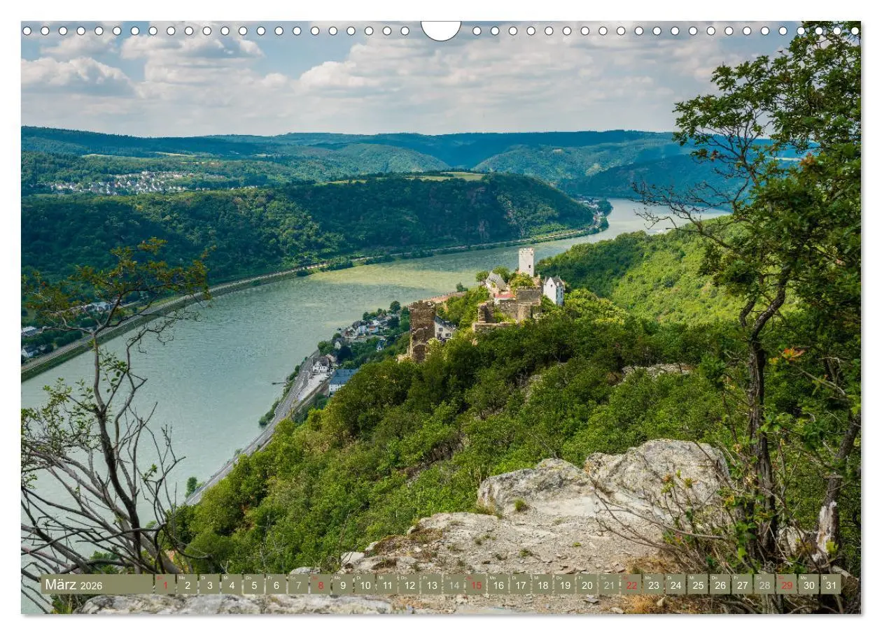Bild: 9783516159288 | Kulturlandschaft Oberes Mittelrheintal I (Wandkalender 2026 DIN A3...