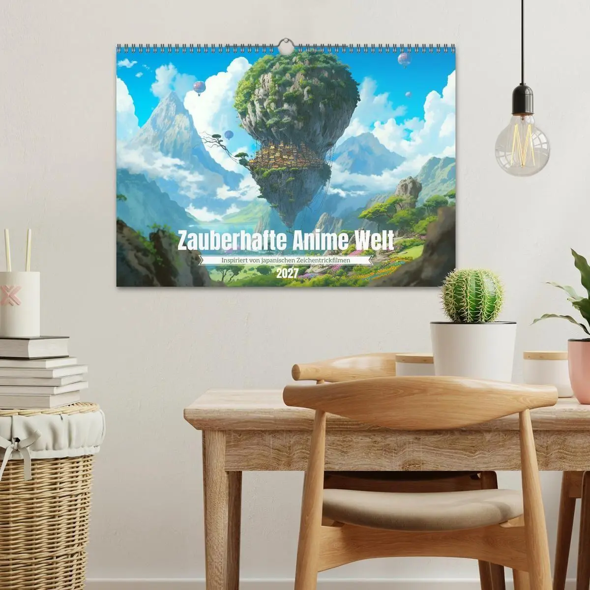 Bild: 9783569319288 | Zauberhafte Anime Welt (Wandkalender 2027 DIN A3 quer), CALVENDO...