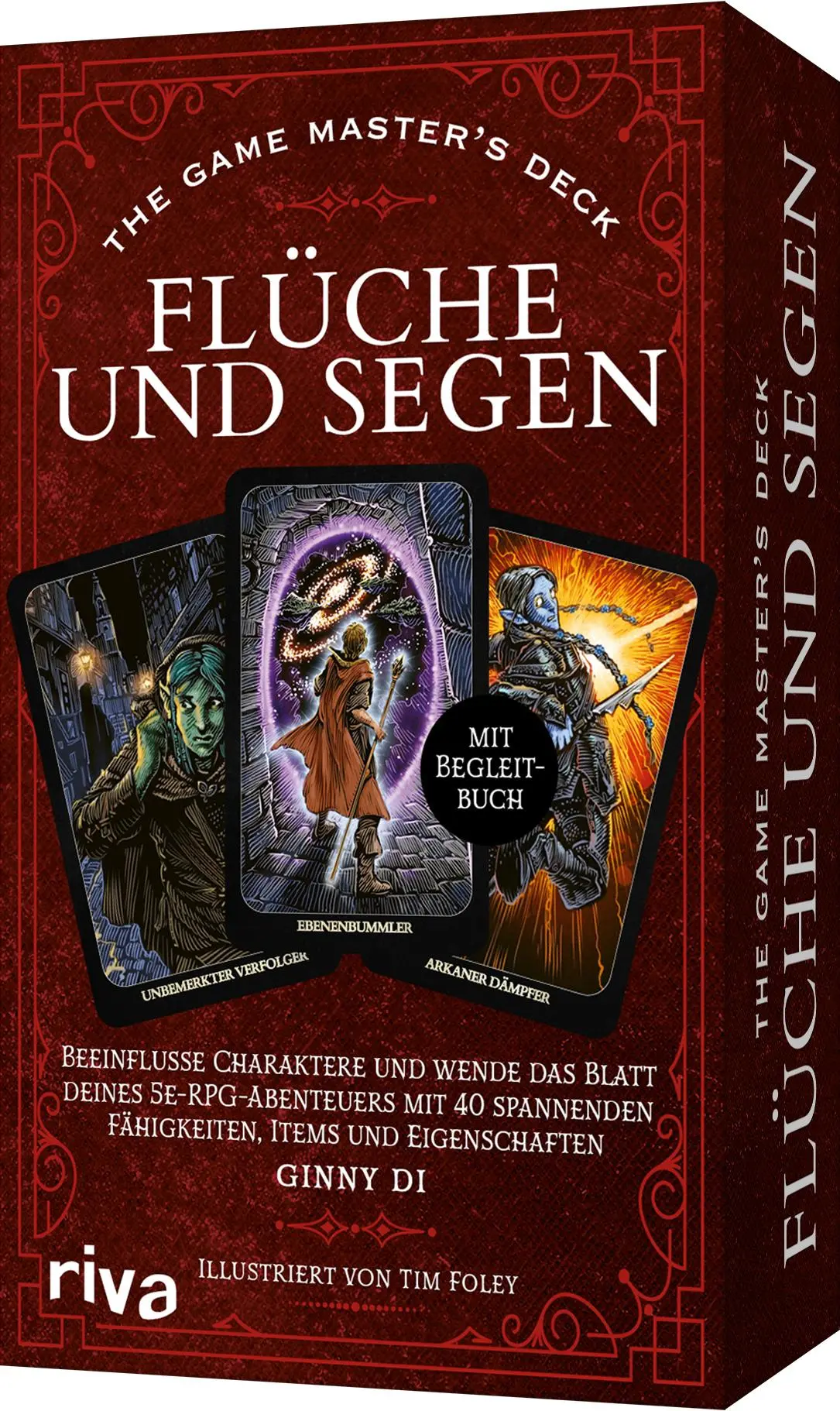 Cover: 9783742329288 | The Game Master's Deck: Flüche und Segen | Für Fans. | Ginny Di | Box