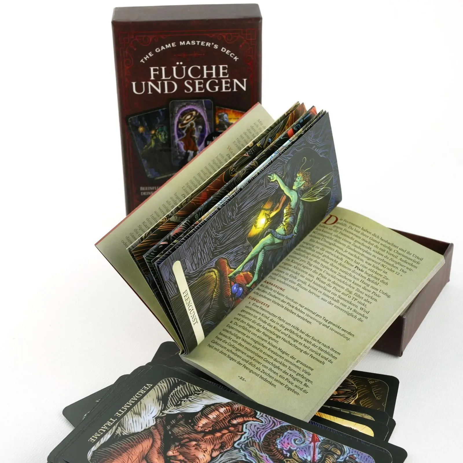 Bild: 9783742329288 | The Game Master's Deck: Flüche und Segen | Für Fans. | Ginny Di | Box