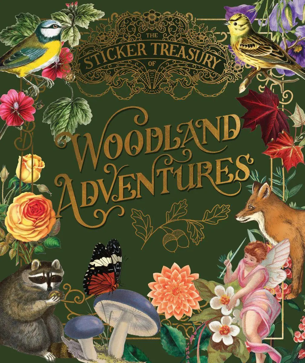 Cover: 9781923239388 | The Sticker Treasury of Woodland Adventures | Smith Street Books