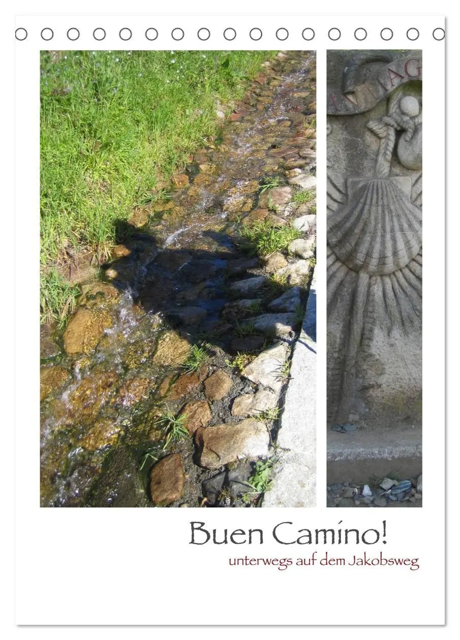 Cover: 9783435899388 | Buen Camino - Unterwegs auf dem Jakobsweg (Tischkalender 2025 DIN...