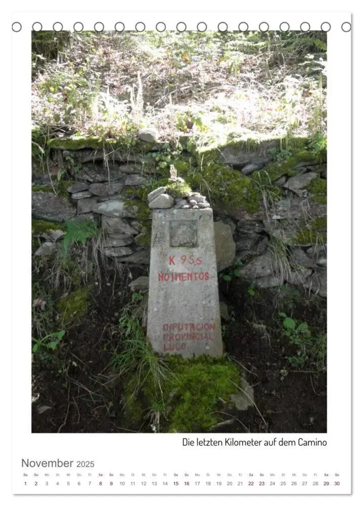 Bild: 9783435899388 | Buen Camino - Unterwegs auf dem Jakobsweg (Tischkalender 2025 DIN...