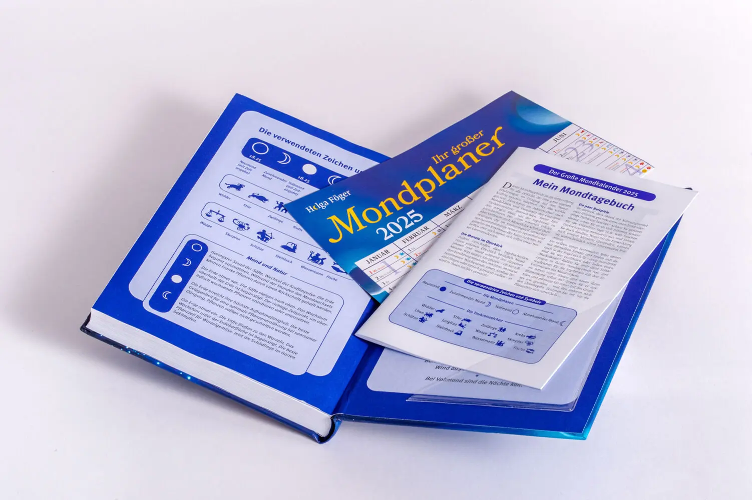 Bild: 9783453239388 | Der große Mondkalender 2025 | Helga Föger | Kalender | Kalender | 2025