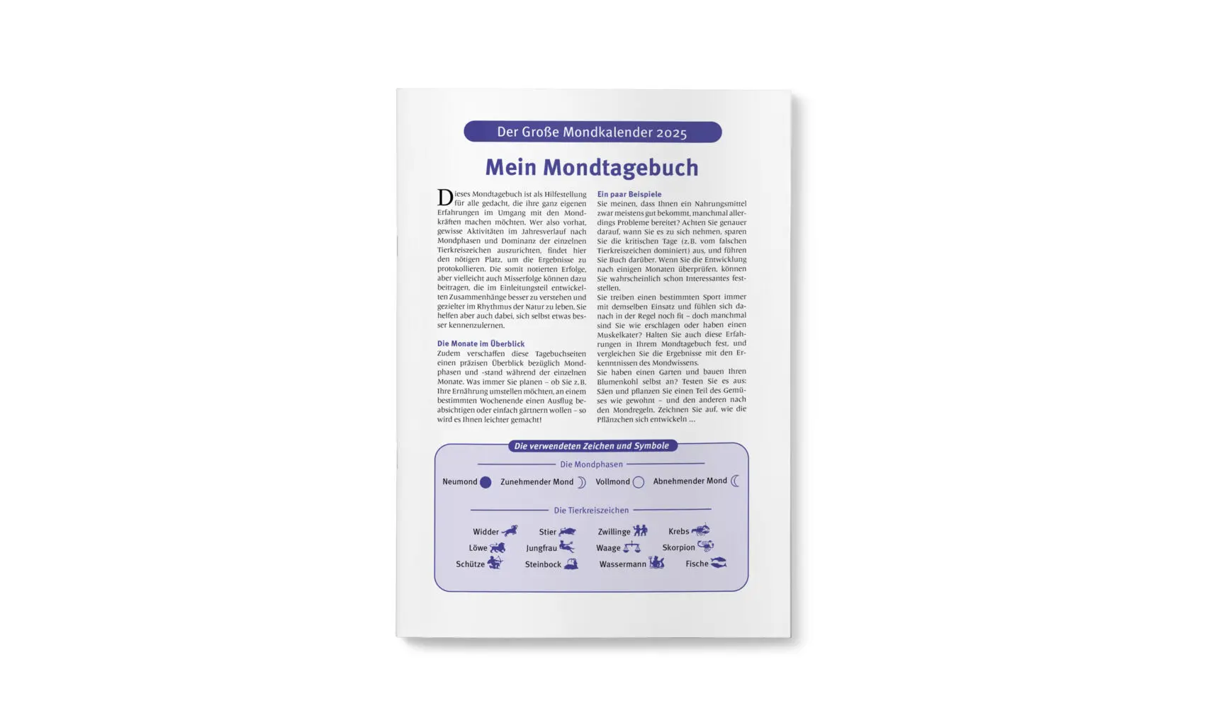 Bild: 9783453239388 | Der große Mondkalender 2025 | Helga Föger | Kalender | Kalender | 2025