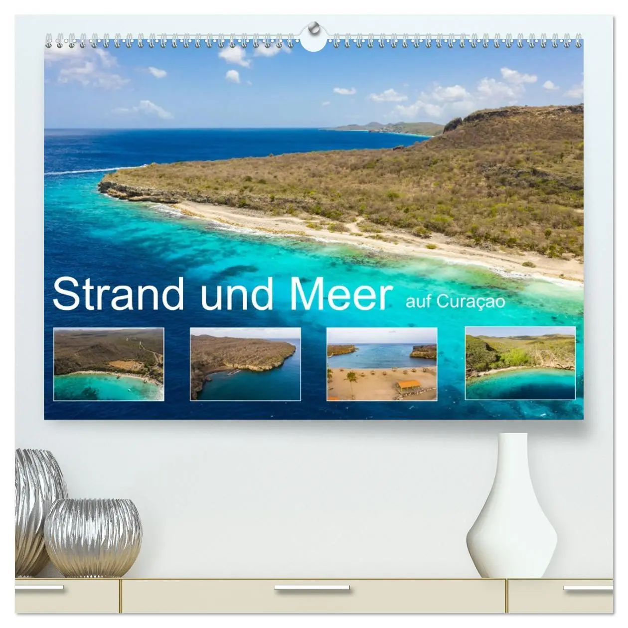 Cover: 9783457679388 | Strand und Meer auf Curaçao (hochwertiger Premium Wandkalender 2026...