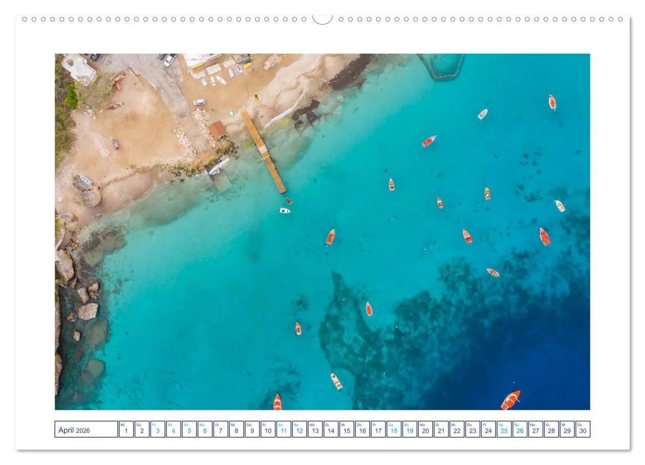 Bild: 9783457679388 | Strand und Meer auf Curaçao (hochwertiger Premium Wandkalender 2026...