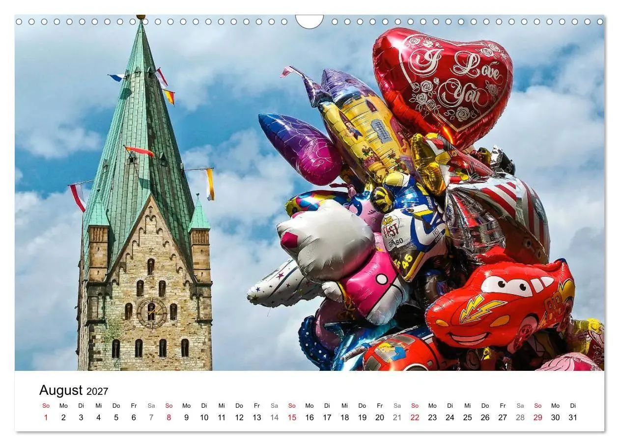 Bild: 9783569859388 | Paderborn - Die schönsten Seiten der Stadt (Wandkalender 2027 DIN...