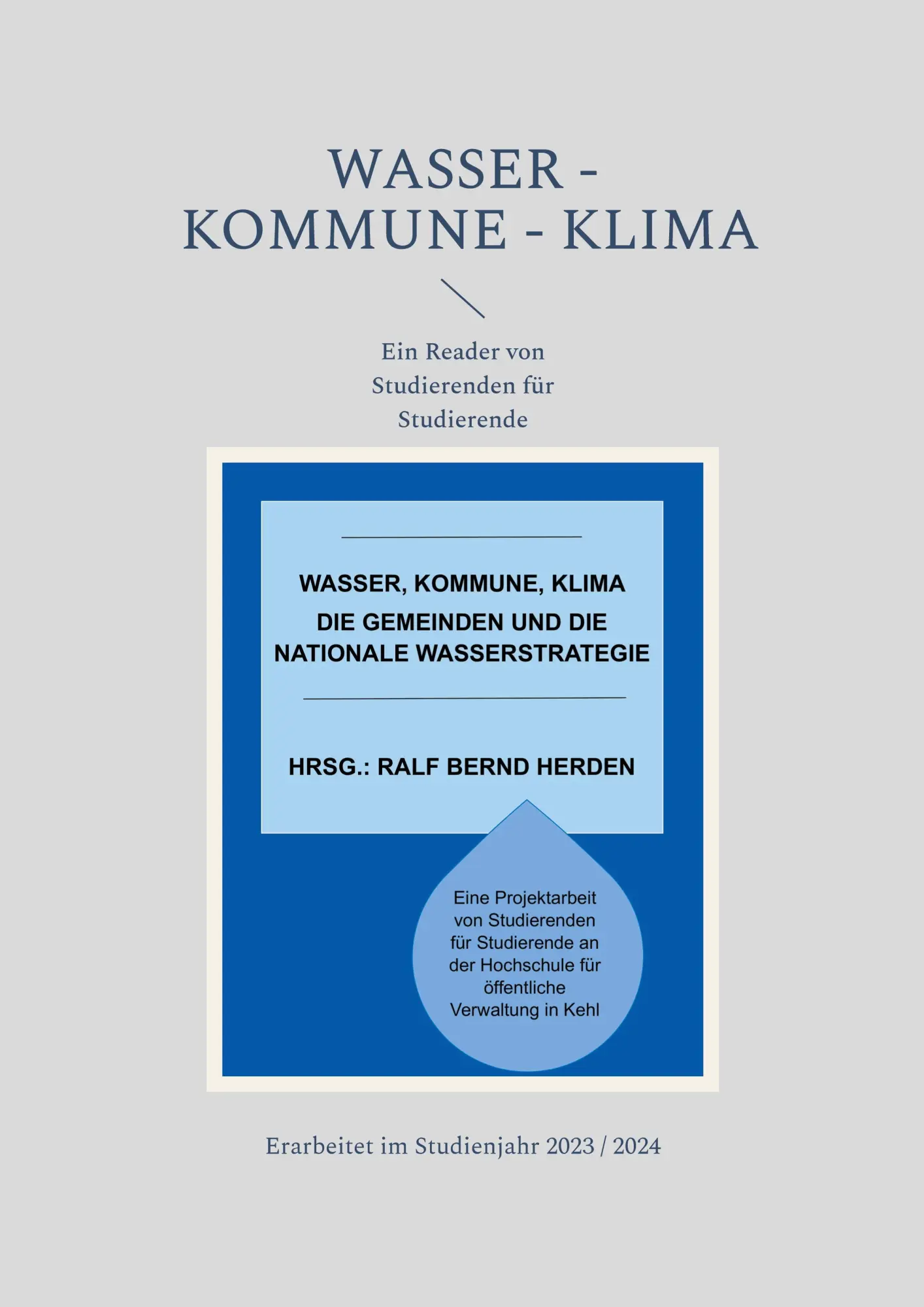 Cover: 9783758329388 | Wasser - Kommune - Klima | Ein Reader von Studierenden für Studierende